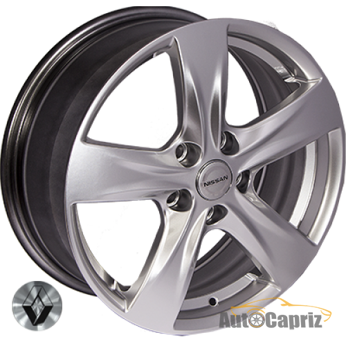 Диски Replica Renault SSL423 HS R17 W6.5 PCD5x114.3 ET40 DIA66.1